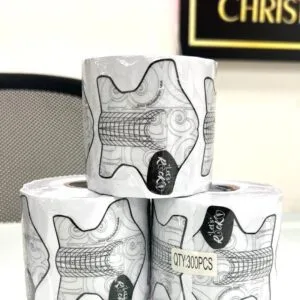 CLEAR NAIL FORMS 300PZ (FOR GEL SYSTEMS)