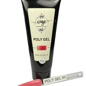V Light Pink #3 Poly Gel 60ml