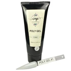 V Soft White #1 Poly Gel 60ml