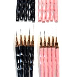 Liner's Pink & Black (5 pcs Set)